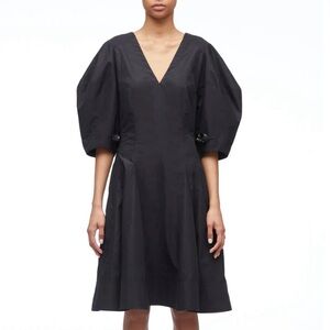 3.1 Phillip Lim black midi dress
